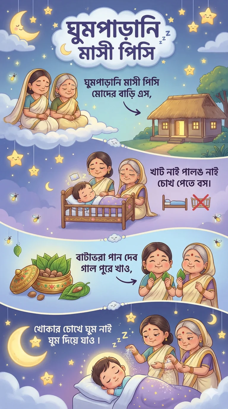 ঘুমপাড়ানি মাসী পিসি